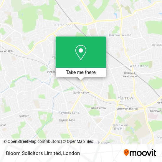 Bloom Solicitors Limited map