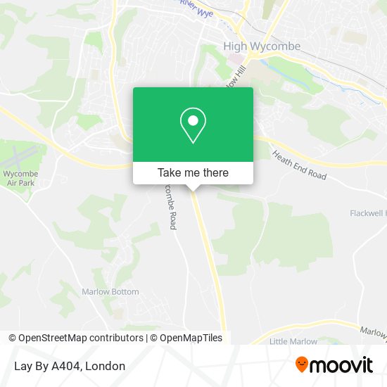 Lay By A404 map