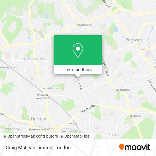 Craig McLean Limited map