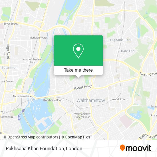 Rukhsana Khan Foundation map