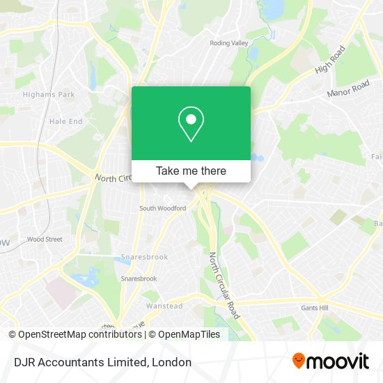 DJR Accountants Limited map
