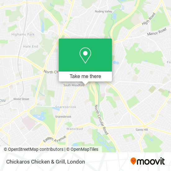 Chickaros Chicken & Grill map