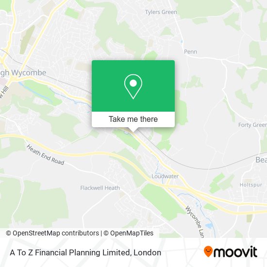 A To Z Financial Planning Limited map