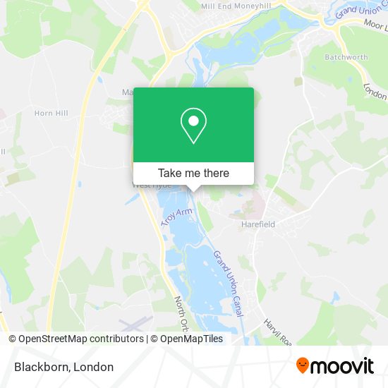 Blackborn map