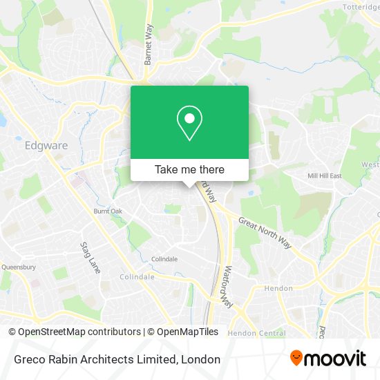 Greco Rabin Architects Limited map