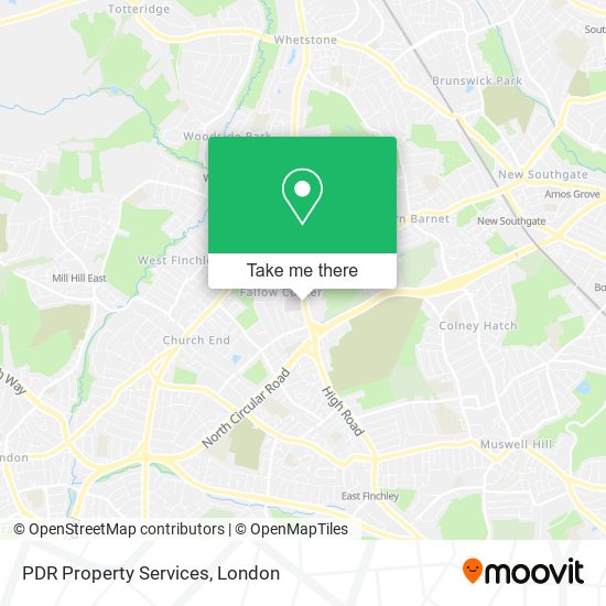 PDR Property Services map