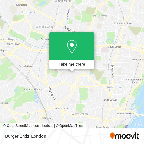 Burger Endz map