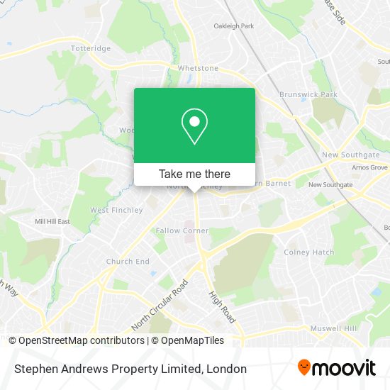 Stephen Andrews Property Limited map