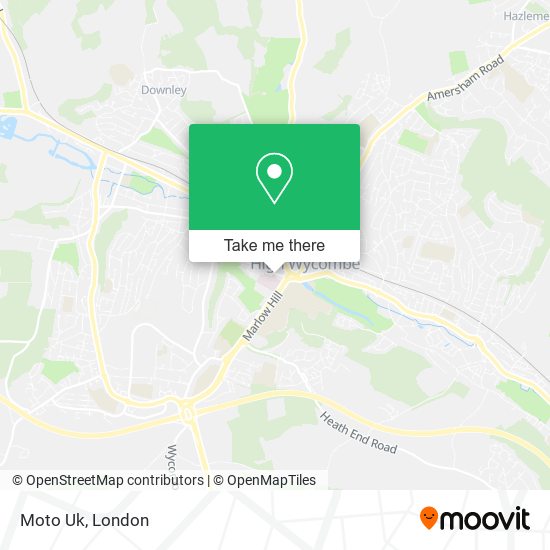 Moto Uk map