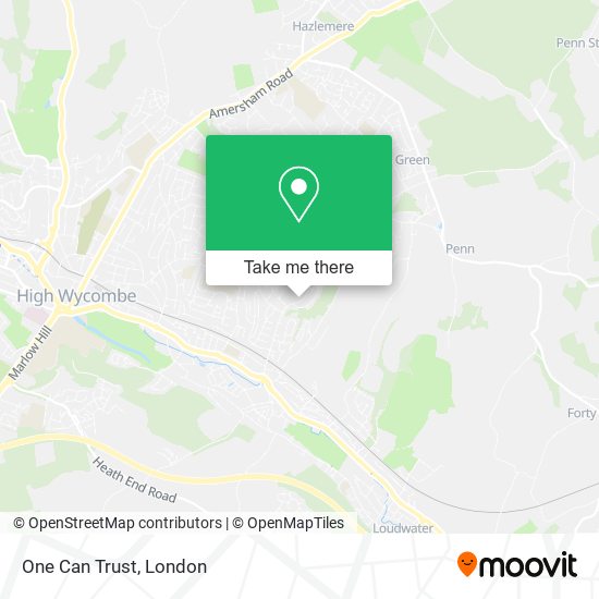 One Can Trust map