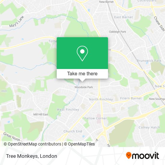 Tree Monkeys map