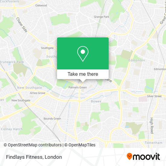 Findlays Fitness map
