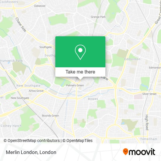 Merlin London map