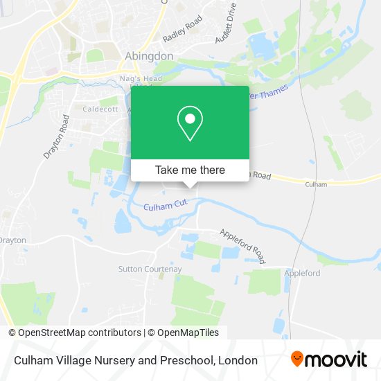 Culham Village Nursery and Preschool map
