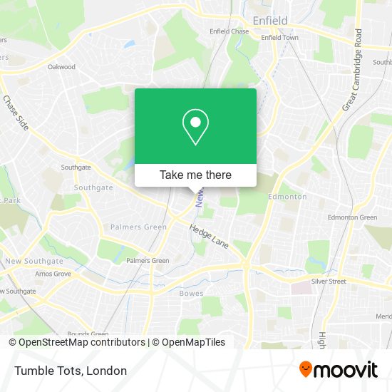 Tumble Tots map