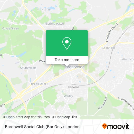 Bardswell Social Club (Bar Only) map