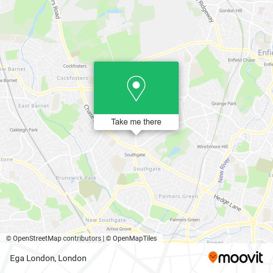 Ega London map