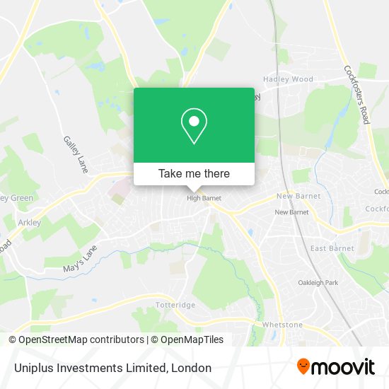 Uniplus Investments Limited map