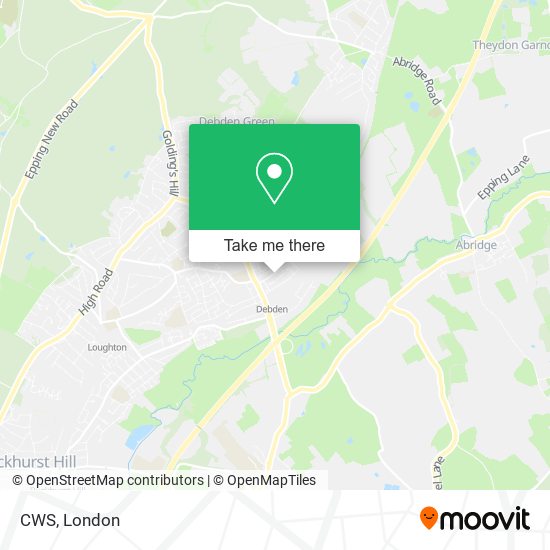 CWS map