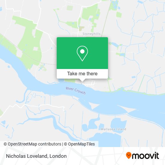 Nicholas Loveland map