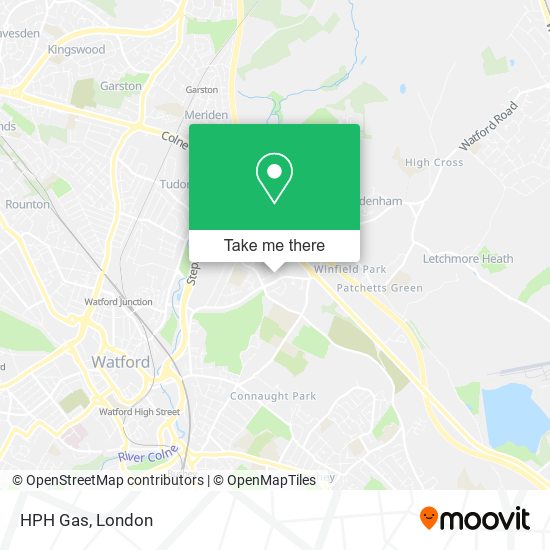 HPH Gas map