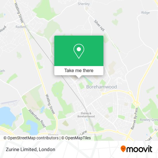 Zurine Limited map