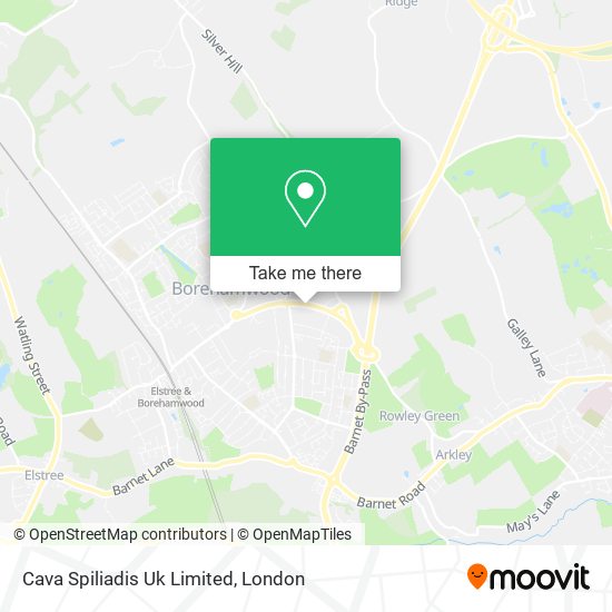 Cava Spiliadis Uk Limited map