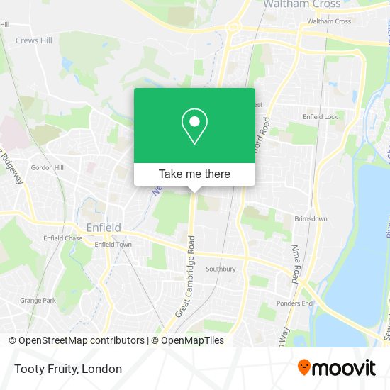 Tooty Fruity map