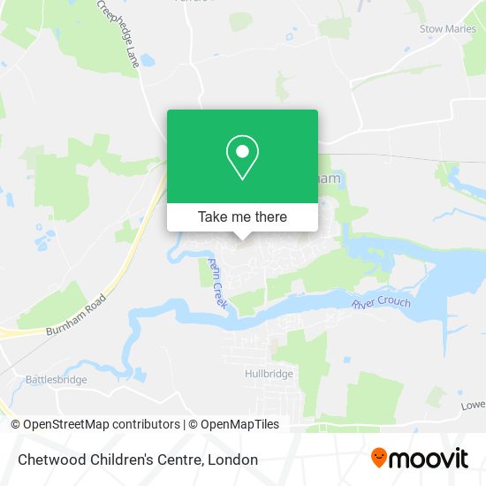 Chetwood Children's Centre map