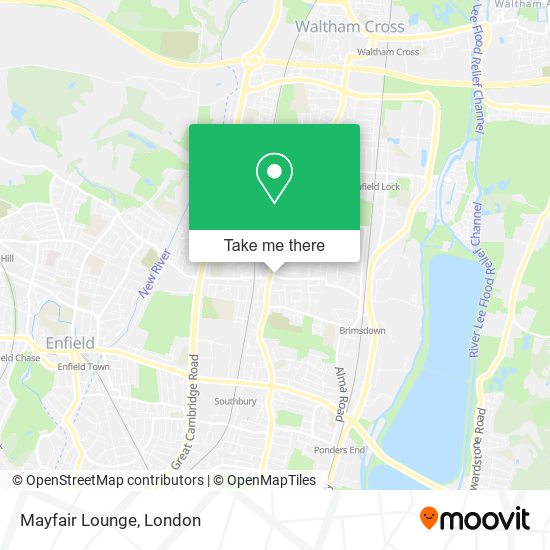 Mayfair Lounge map