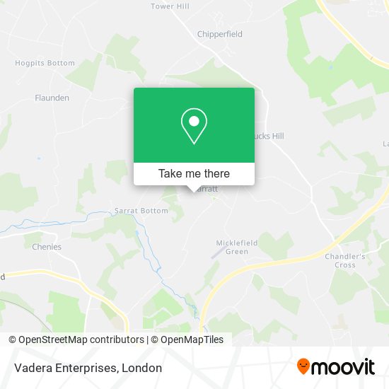 Vadera Enterprises map
