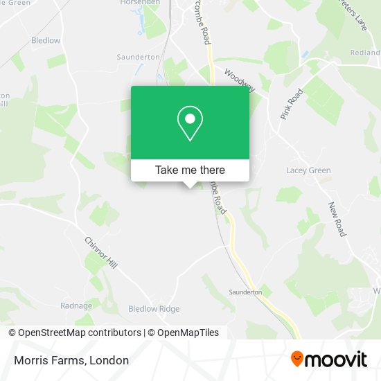 Morris Farms map