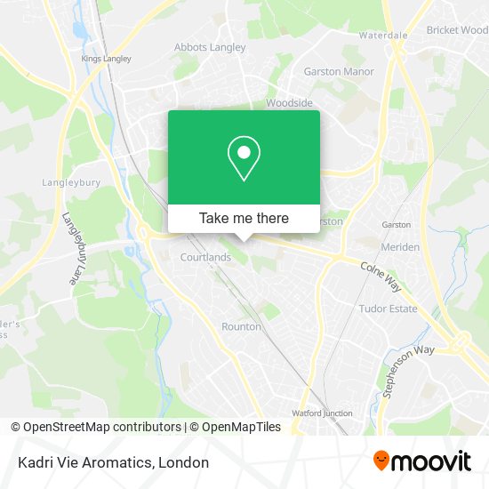 Kadri Vie Aromatics map
