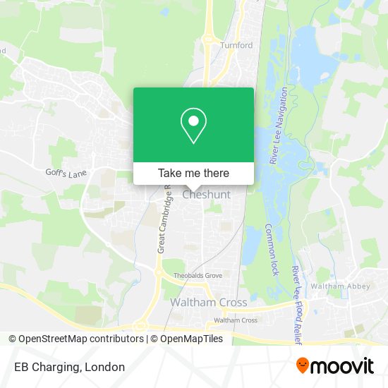 EB Charging map