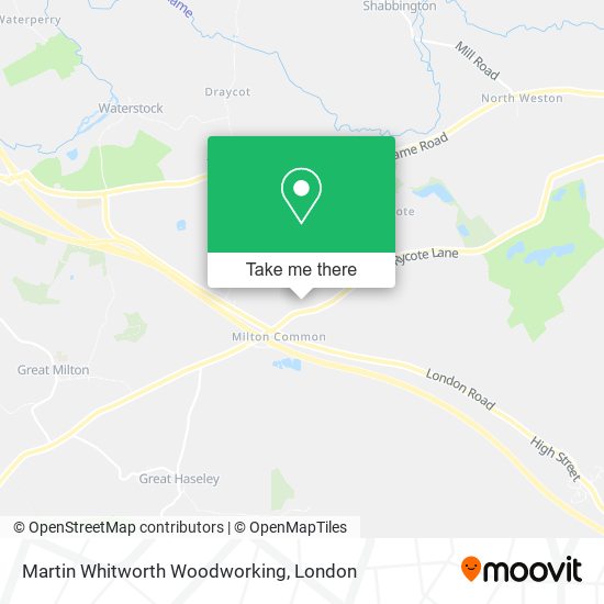 Martin Whitworth Woodworking map