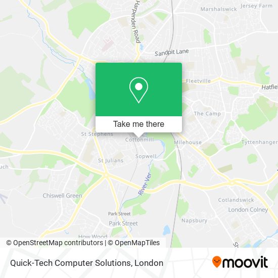 Quick-Tech Computer Solutions map