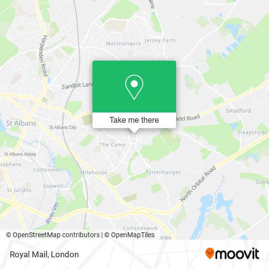 Royal Mail map