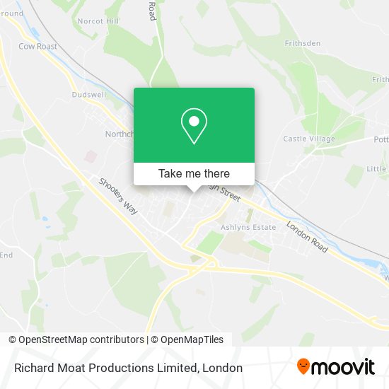 Richard Moat Productions Limited map