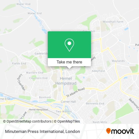 Minuteman Press International map