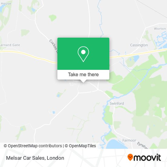 Melsar Car Sales map