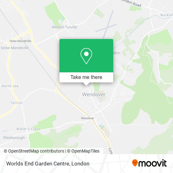 Worlds End Garden Centre map
