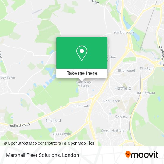 Marshall Fleet Solutions map