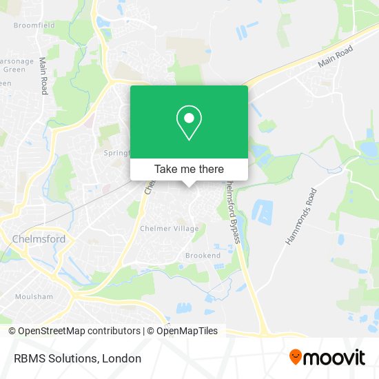 RBMS Solutions map