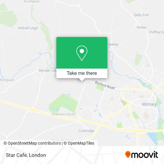 Star Cafe map