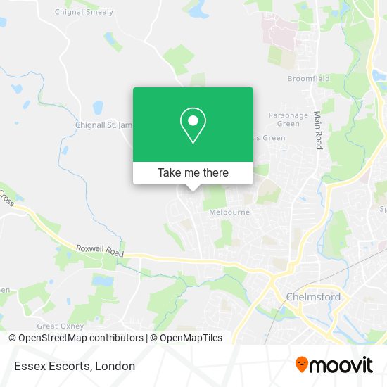 Essex Escorts map
