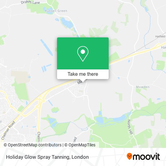 Holiday Glow Spray Tanning map