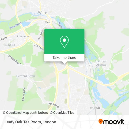 Leafy Oak Tea Room map