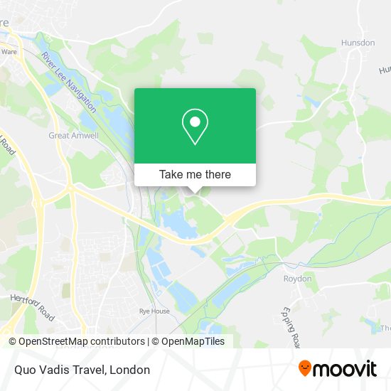 Quo Vadis Travel map