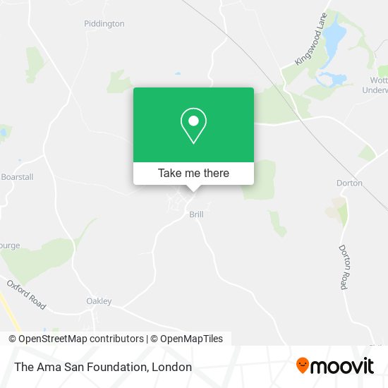 The Ama San Foundation map