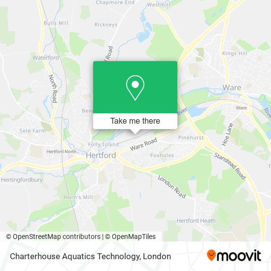 Charterhouse Aquatics Technology map